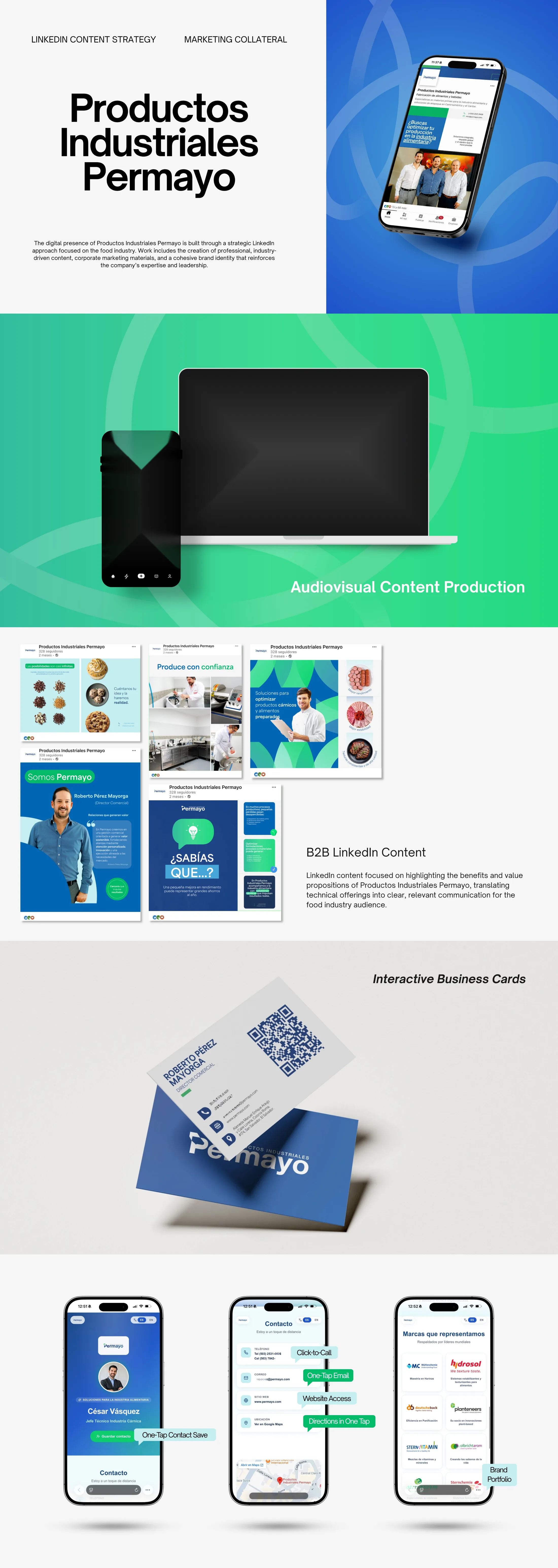 Productos Industriales Permayo — Social Media case study